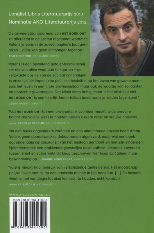 Achterkant van Het boek ont