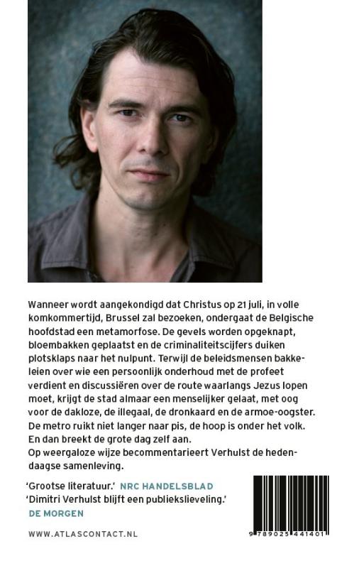 Achterkant van De intrede van Christus in Brussel