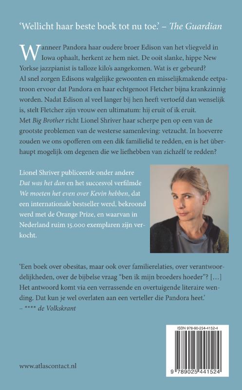 Achterkant van Big brother