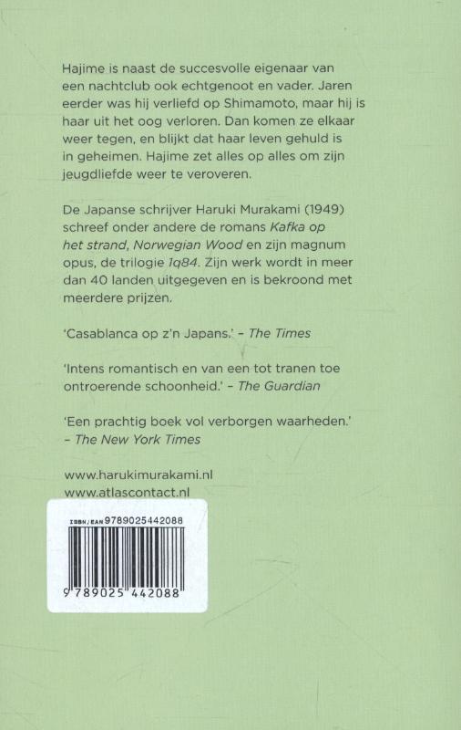 Achterkant van Ten zuiden van de grens