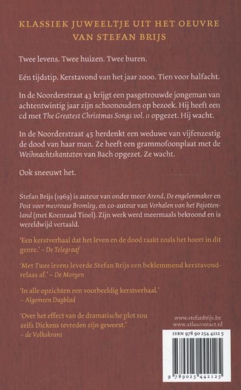 Achterkant van Twee levens