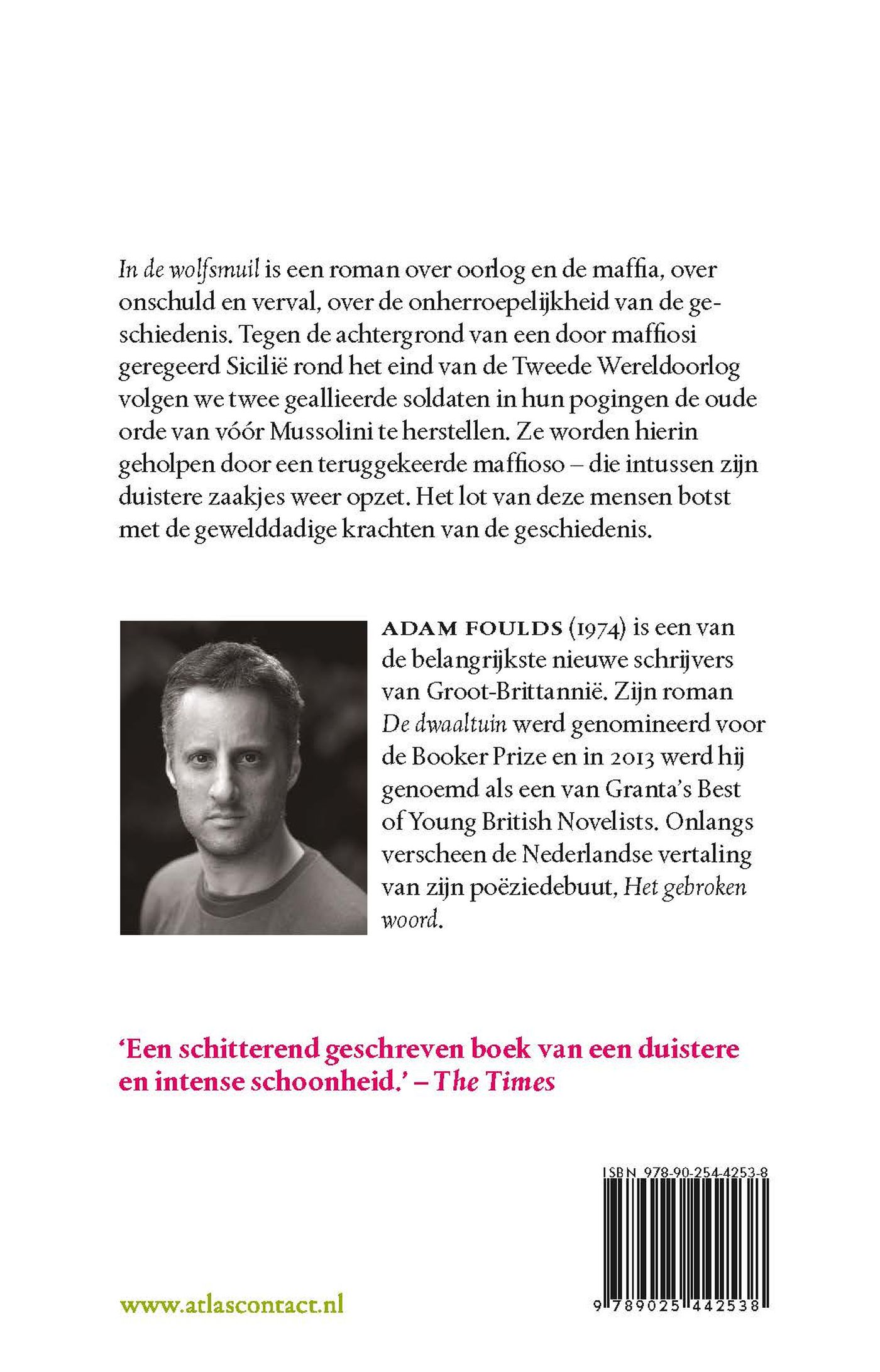 Achterkant van In de wolfsmuil