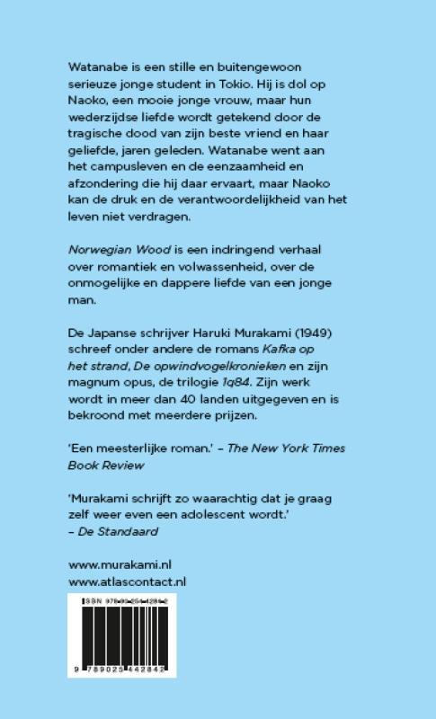 Achterkant van Norwegian wood