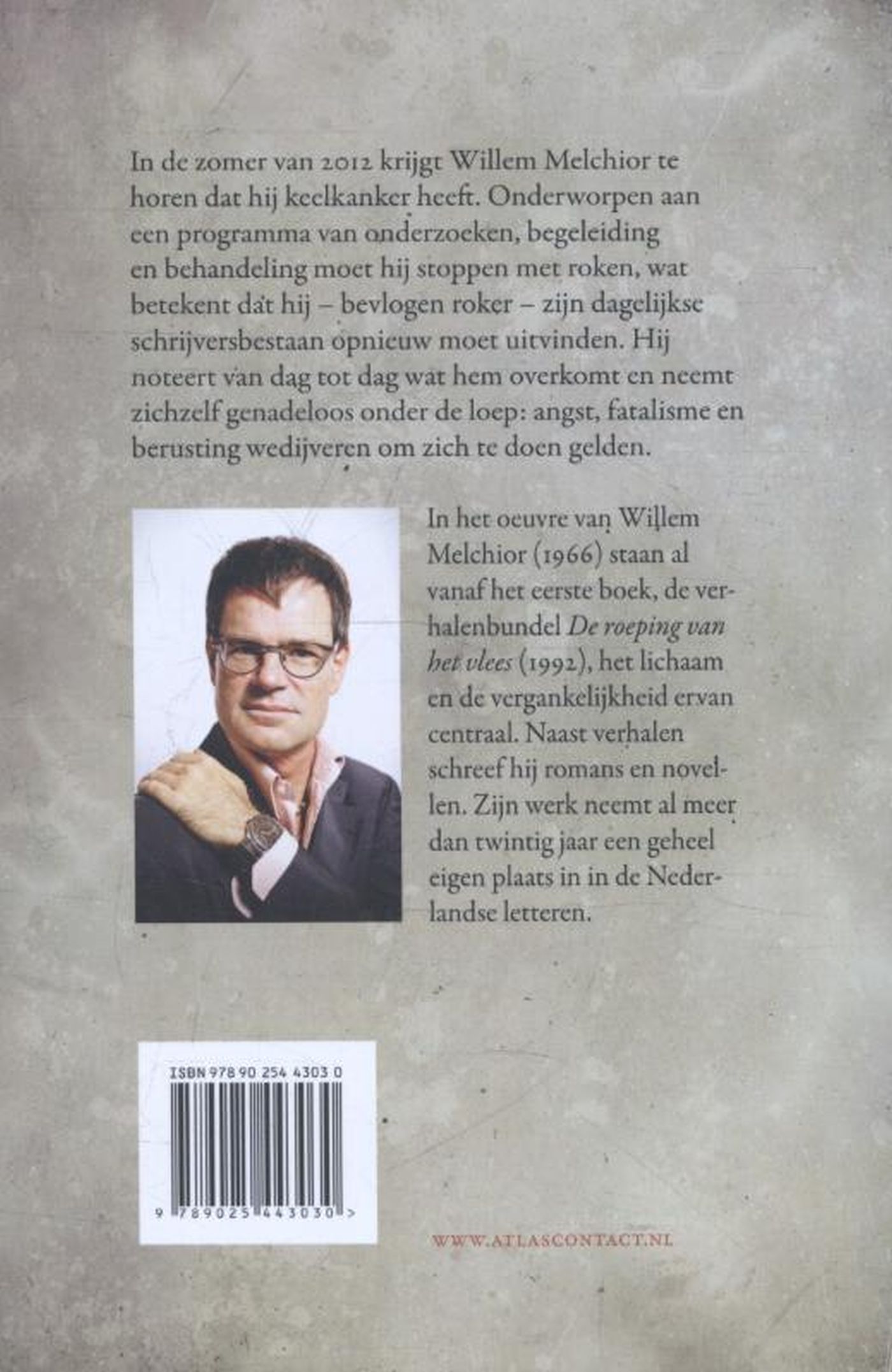 Achterkant van De tijd is op