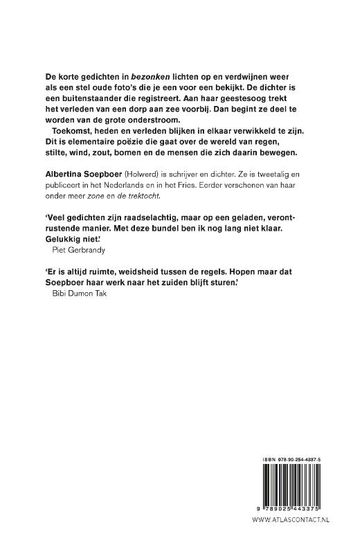 Achterkant van Bezonken