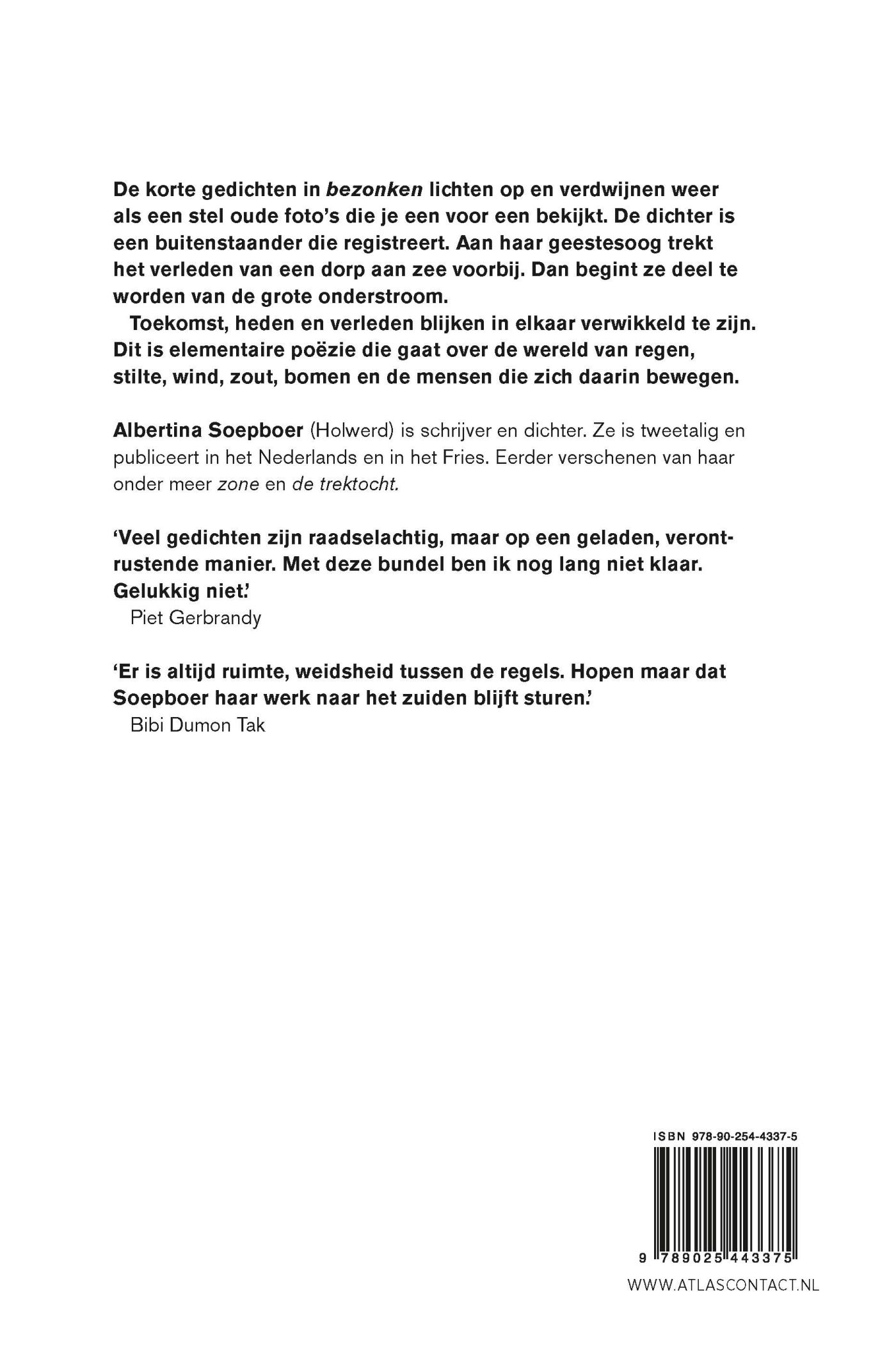 Achterkant van Bezonken