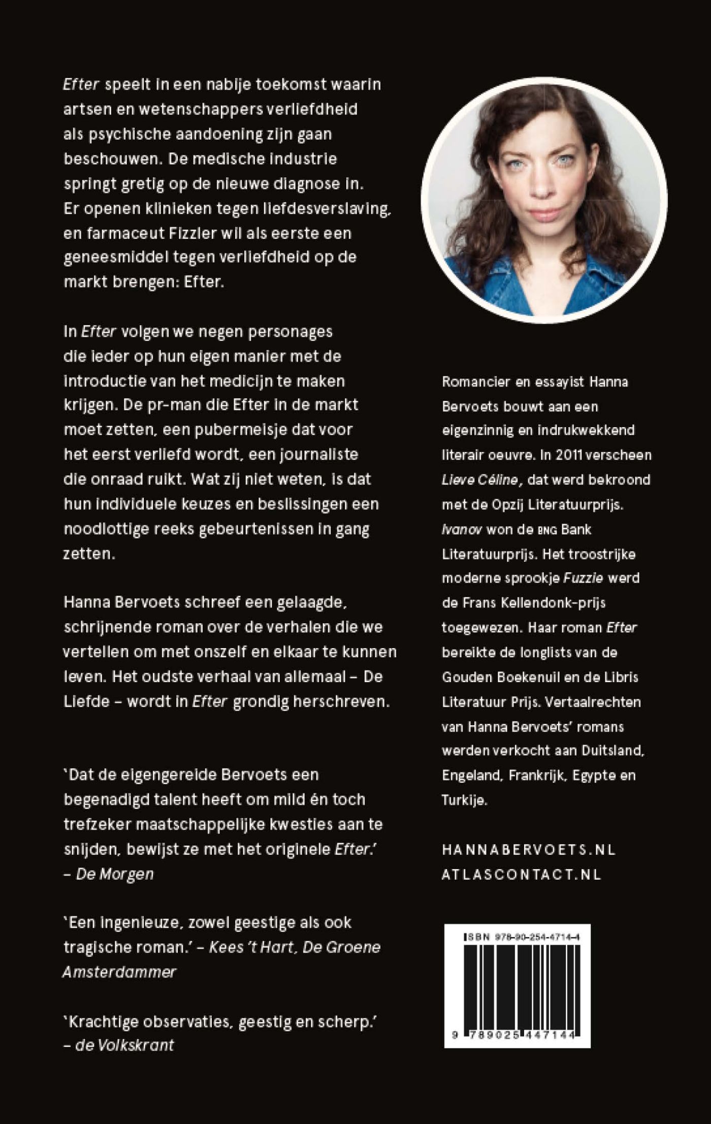 Achterkant van Efter