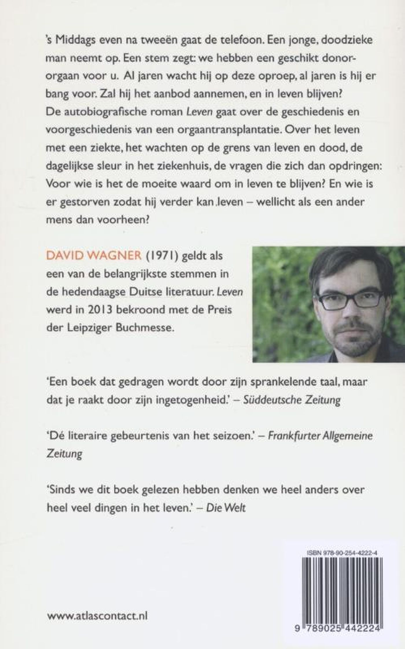 Achterkant van Leven
