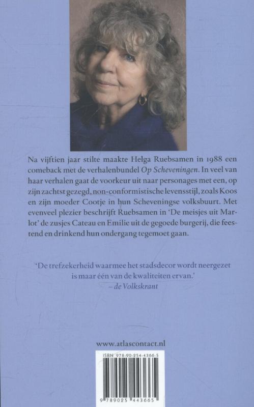 Achterkant van Op Scheveningen