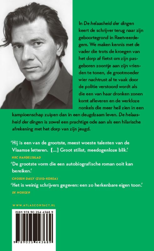 Achterkant van De helaasheid der dingen