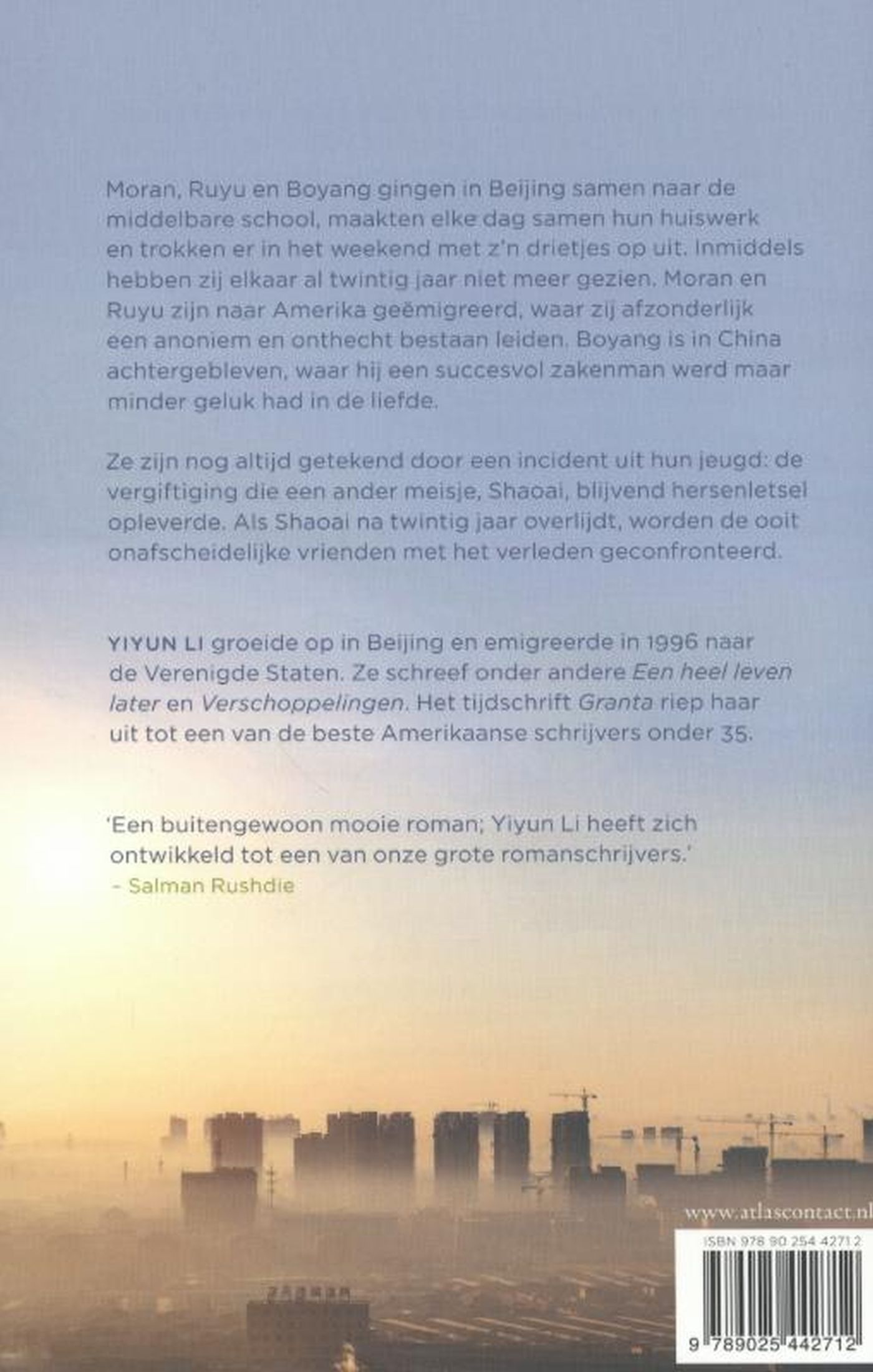 Achterkant van Milder dan alleen