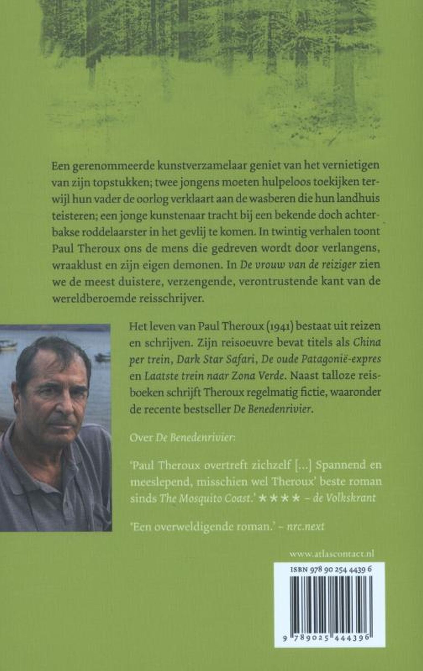 Achterkant van De vrouw van de reiziger