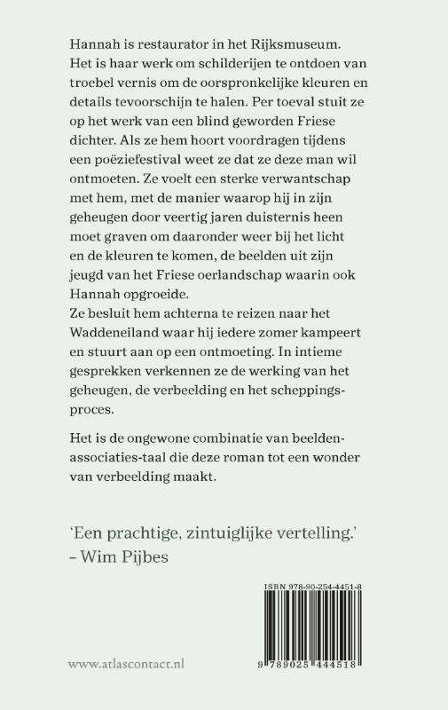 Achterkant van Nachtschrijver
