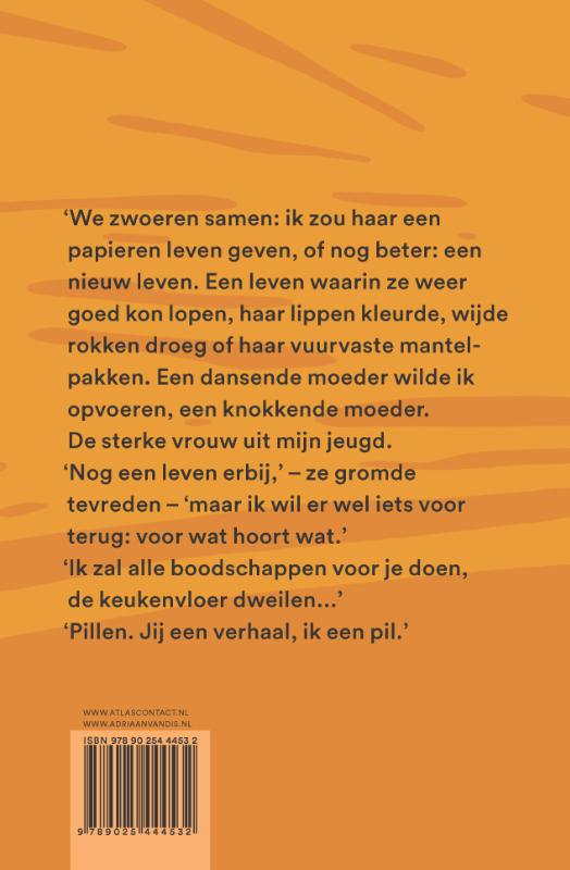 Achterkant van Ik kom terug