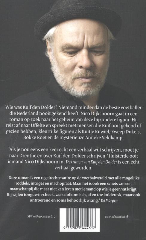Achterkant van De tranen van Kuif den Dolder