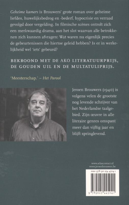 Achterkant van Geheime kamers
