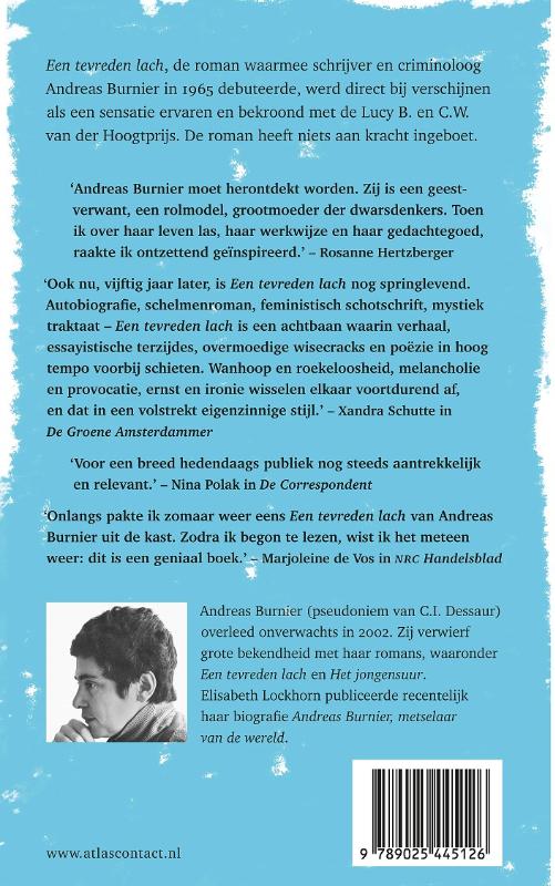 Achterkant van Een tevreden lach