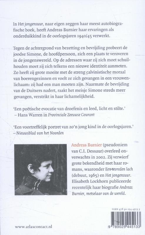 Achterkant van Het jongensuur