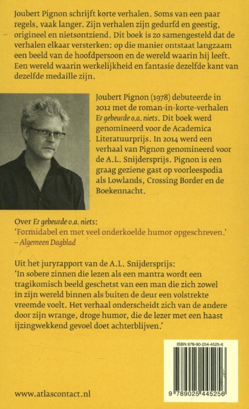 Achterkant van Huil maar, ik wens je uitstel toe