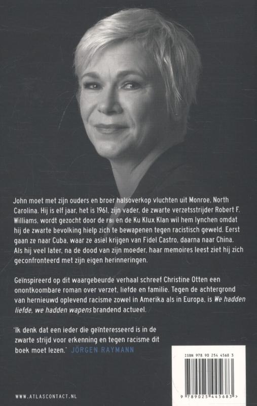 Achterkant van We hadden liefde, we hadden wapens
