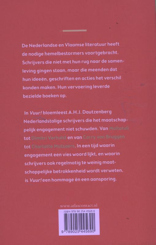 Achterkant van Vuur!