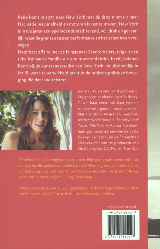 Achterkant van De vlammenwerpers