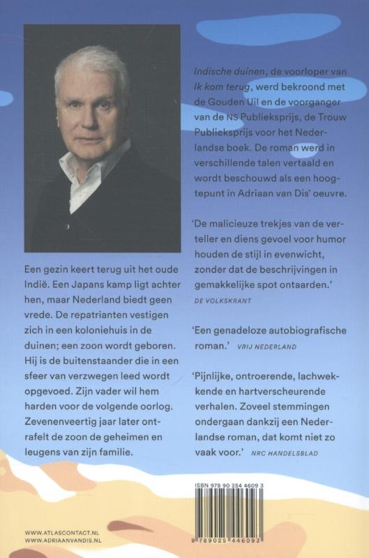 Achterkant van Indische duinen