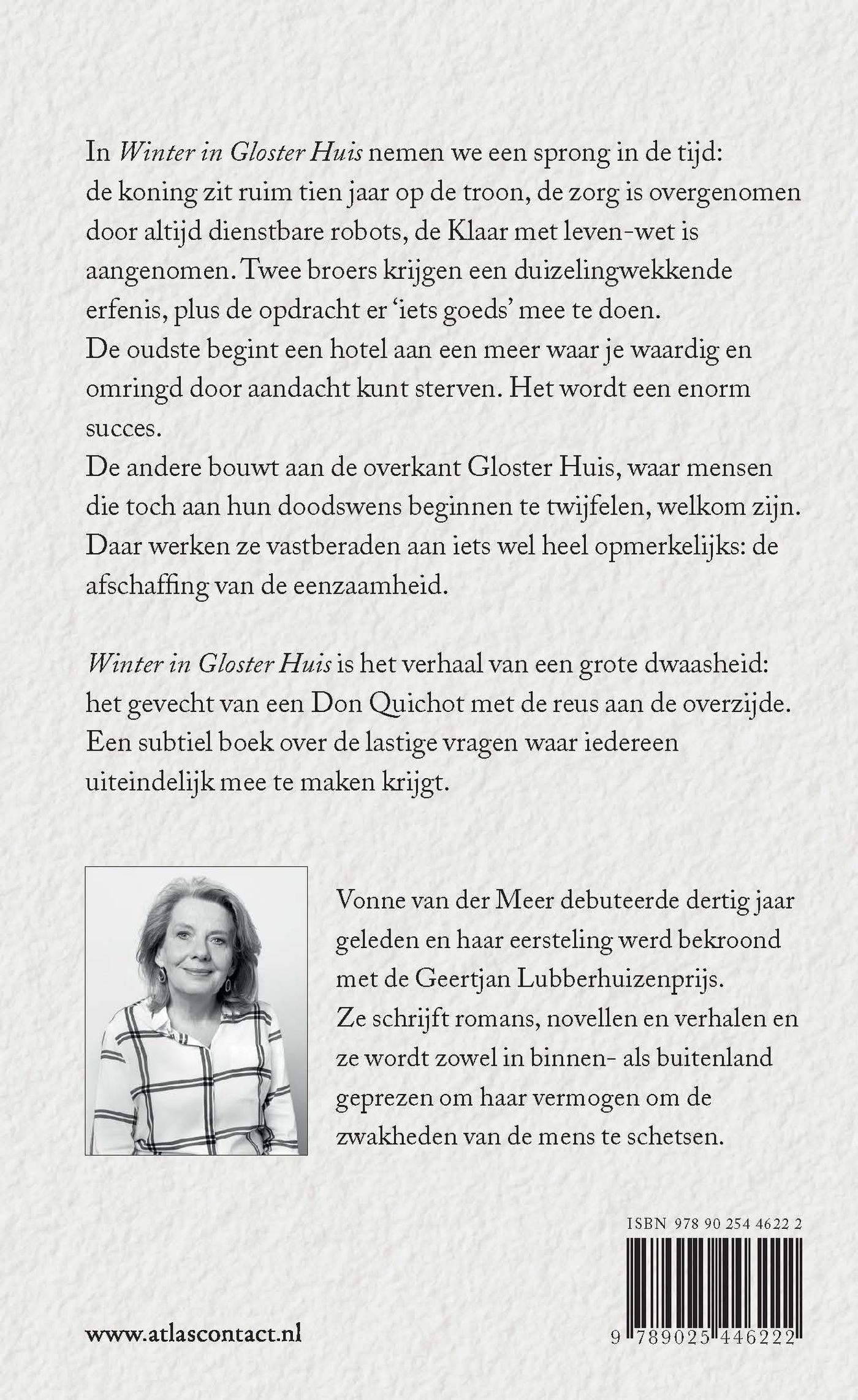 Achterkant van Winter in Gloster Huis