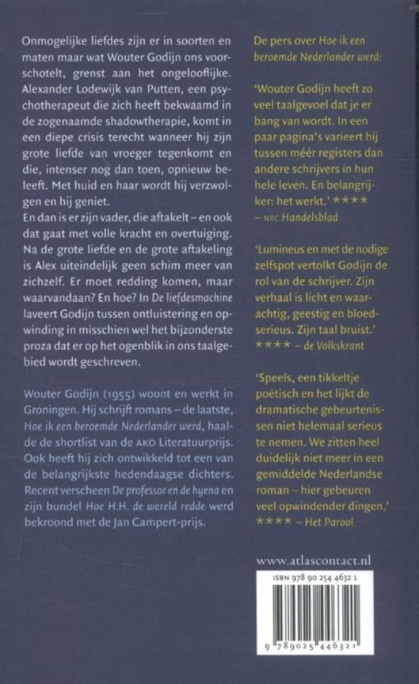 Achterkant van De liefdesmachine