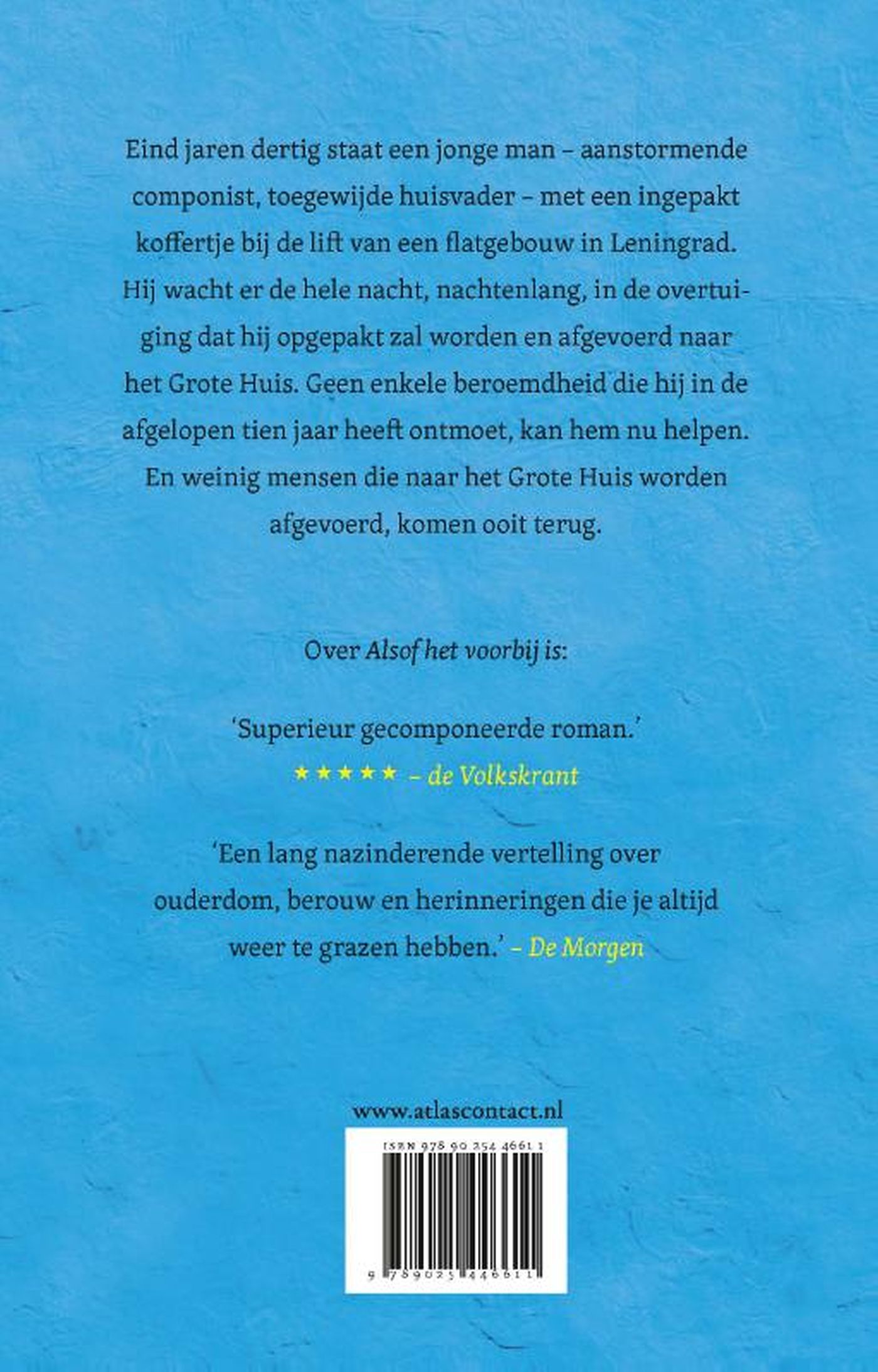 Achterkant van Het tumult van de tijd