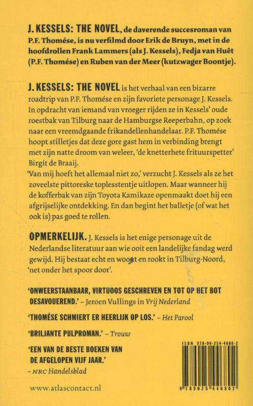 Achterkant van J. Kessels
