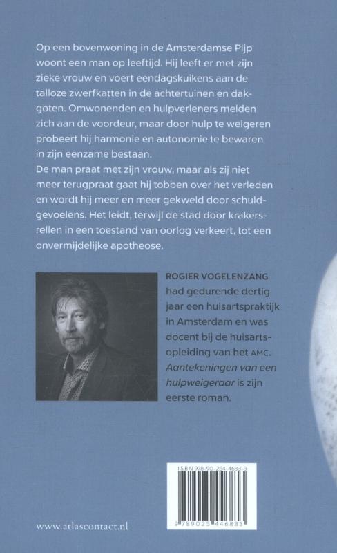 Achterkant van Aantekeningen van een hulpweigeraar