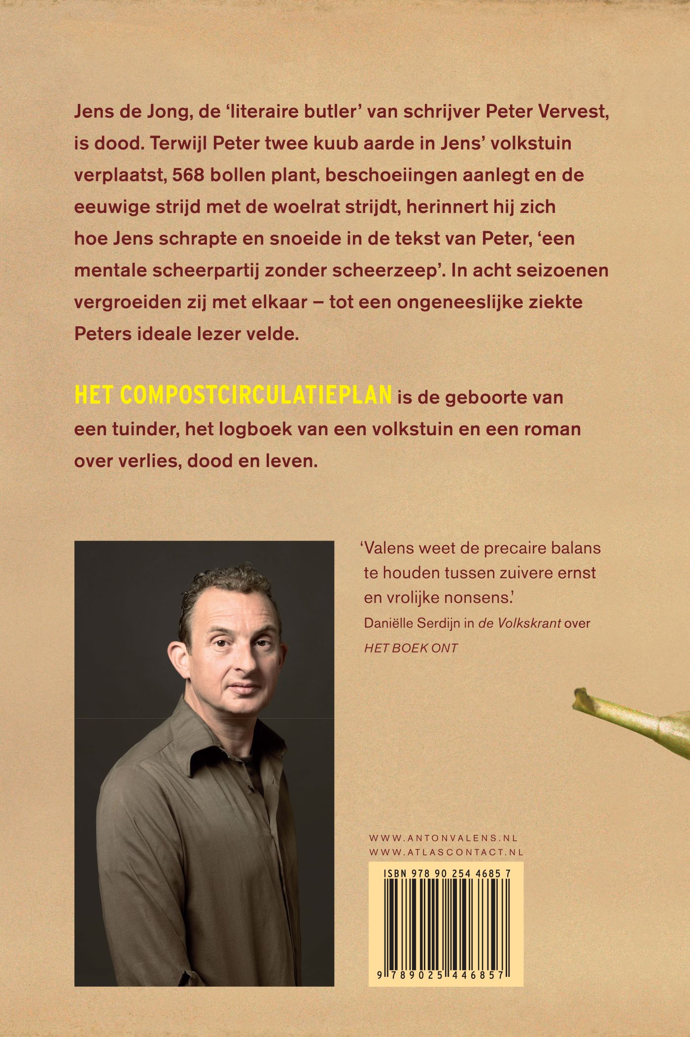 Achterkant van Het compostcirculatieplan
