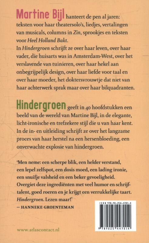 Achterkant van Hindergroen