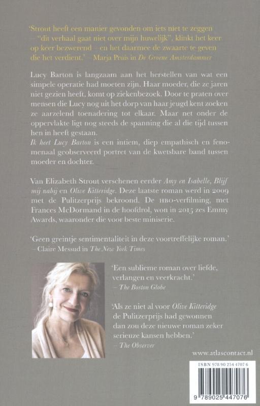 Achterkant van Ik heet Lucy Barton