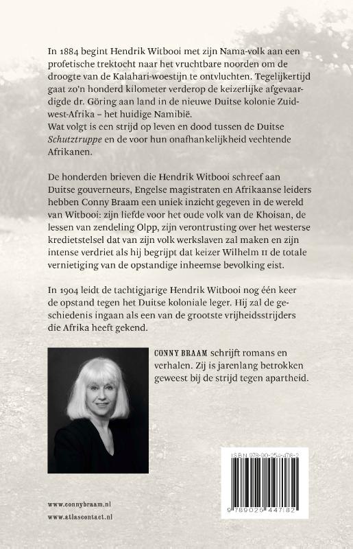 Achterkant van Ik ben Hendrik Witbooi