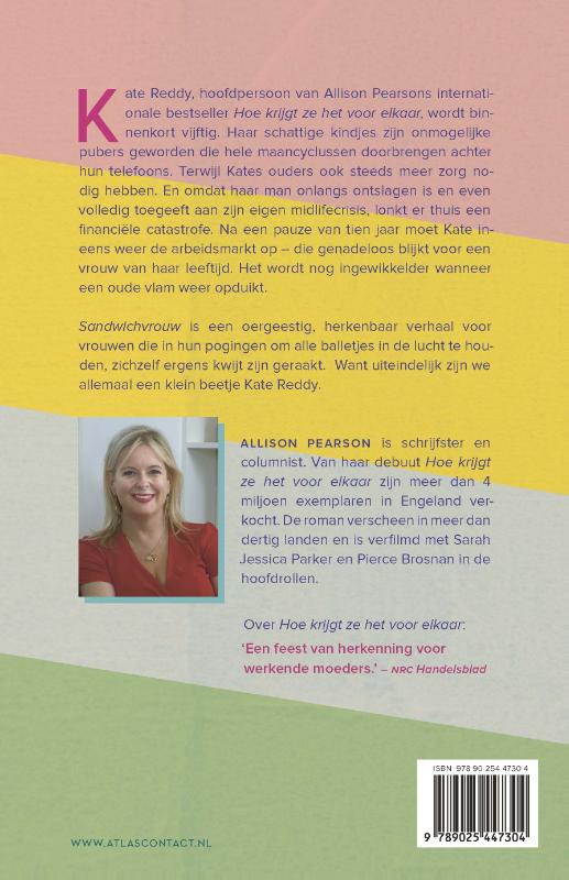 Achterkant van Sandwichvrouw