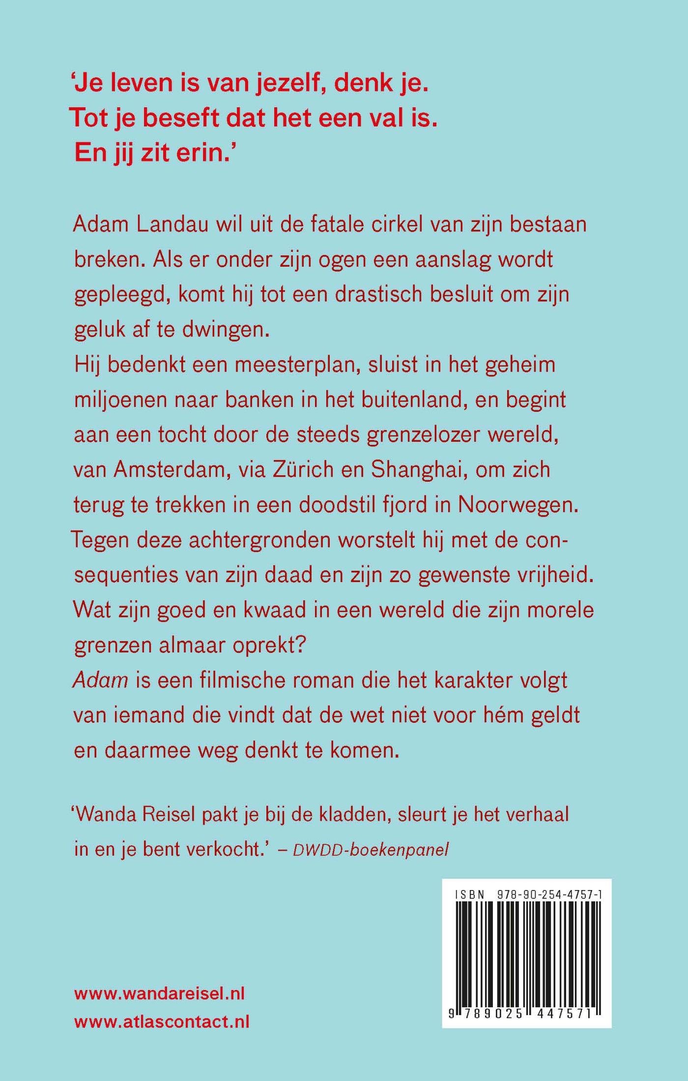 Achterkant van Adam
