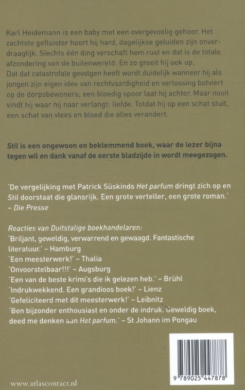 Achterkant van Stil