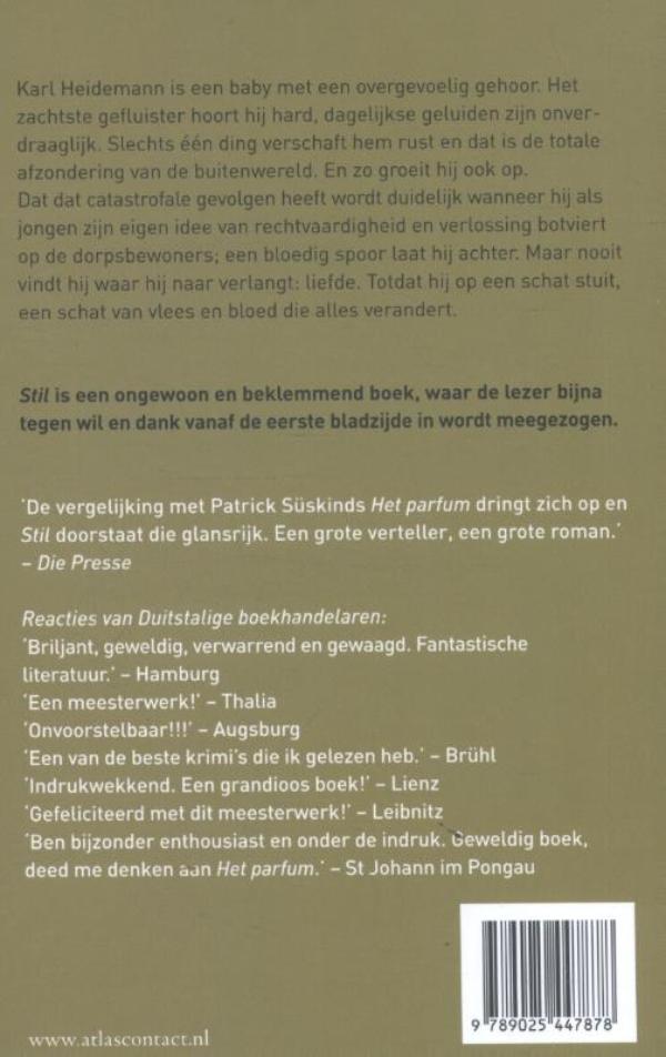 Achterkant van Stil