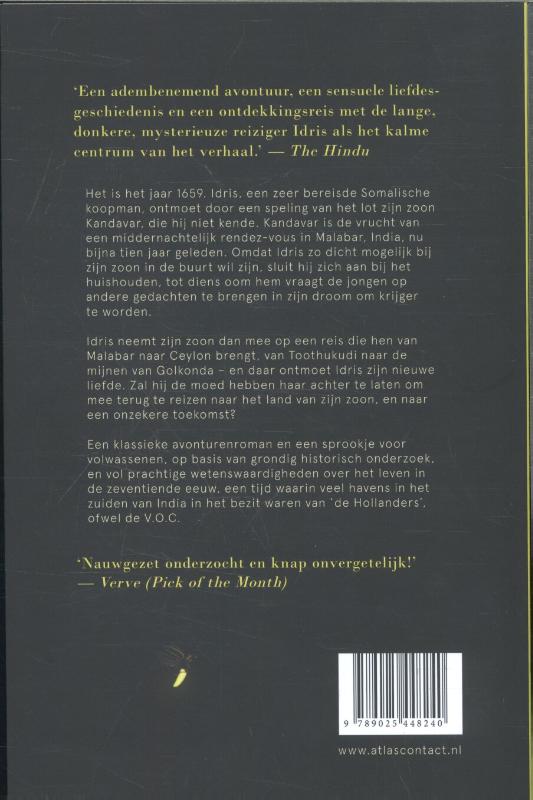 Achterkant van Idris, hoeder van het licht