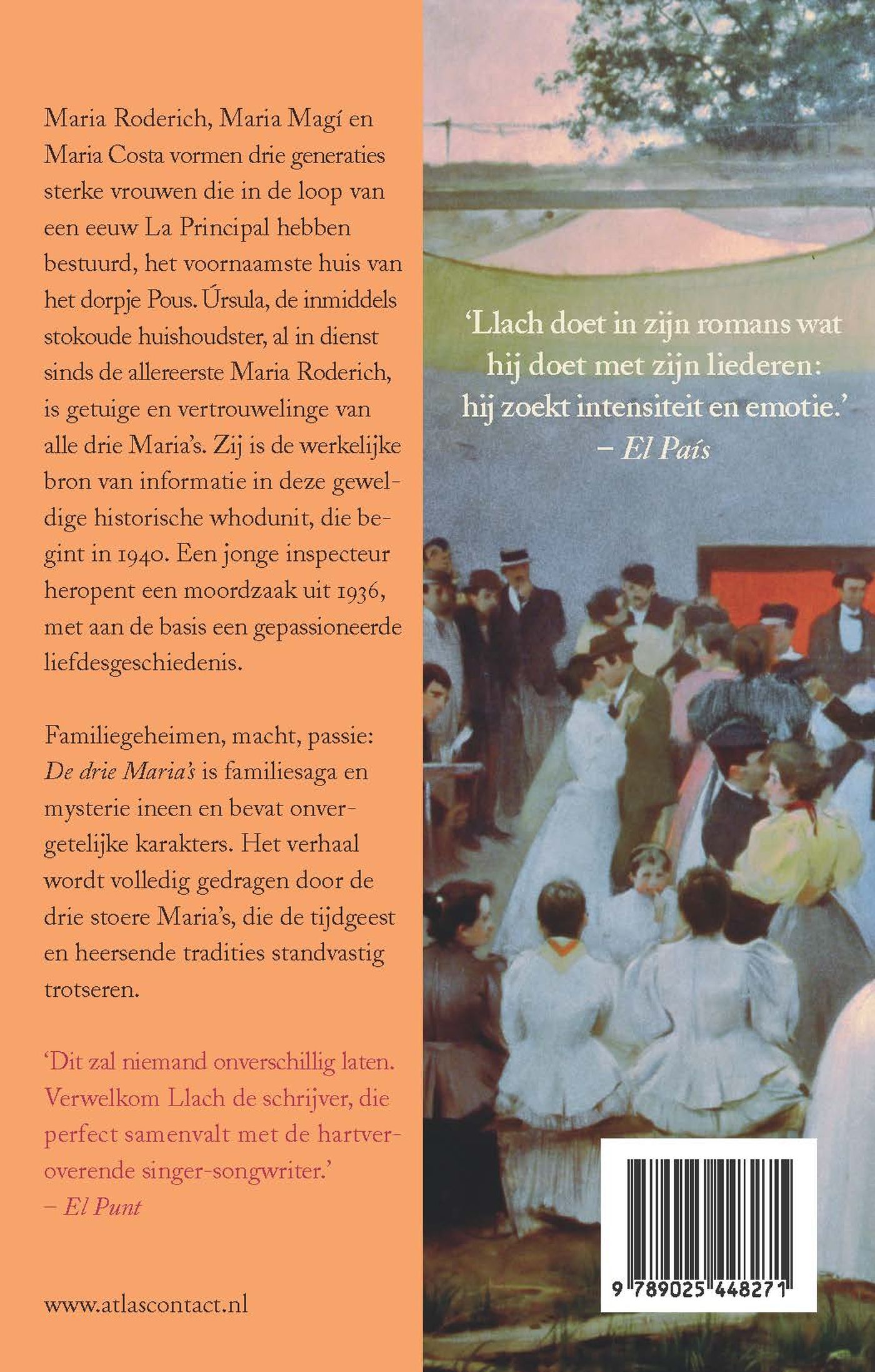 Achterkant van De drie Maria's
