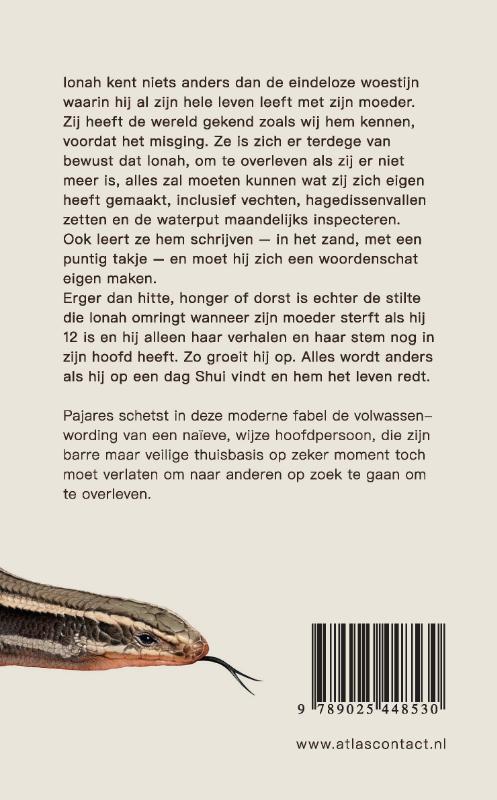 Achterkant van De regen van Ionah