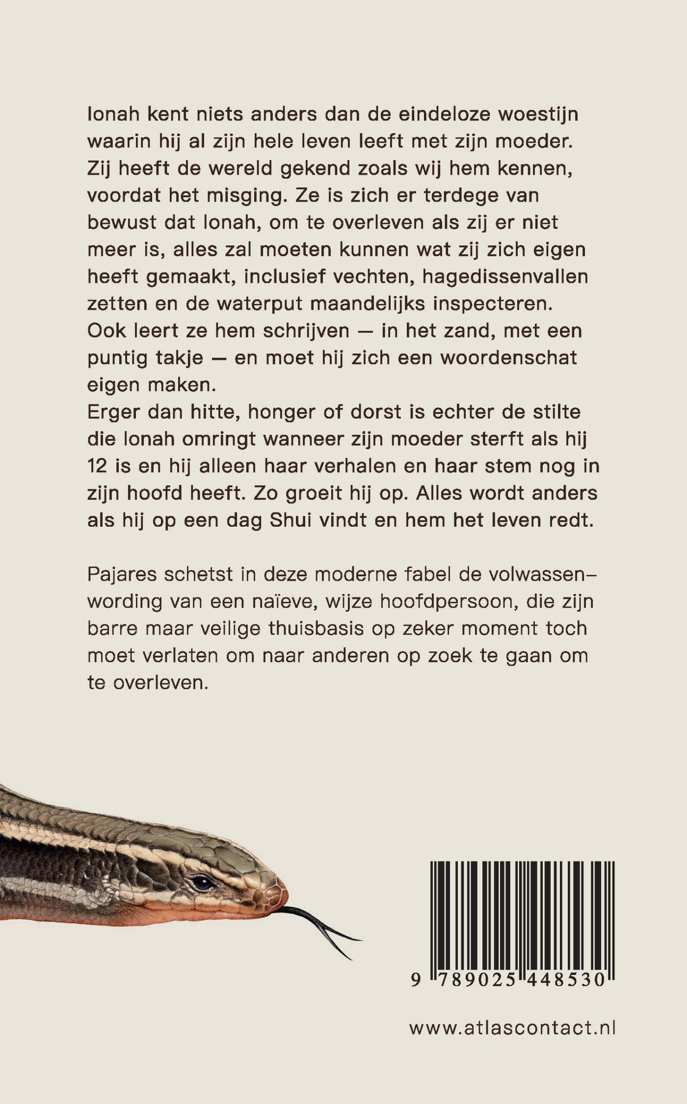 Achterkant van De regen van Ionah