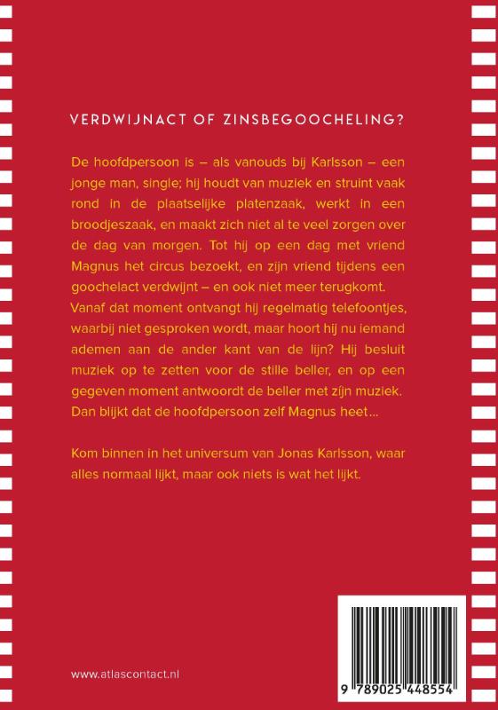 Achterkant van Het circus