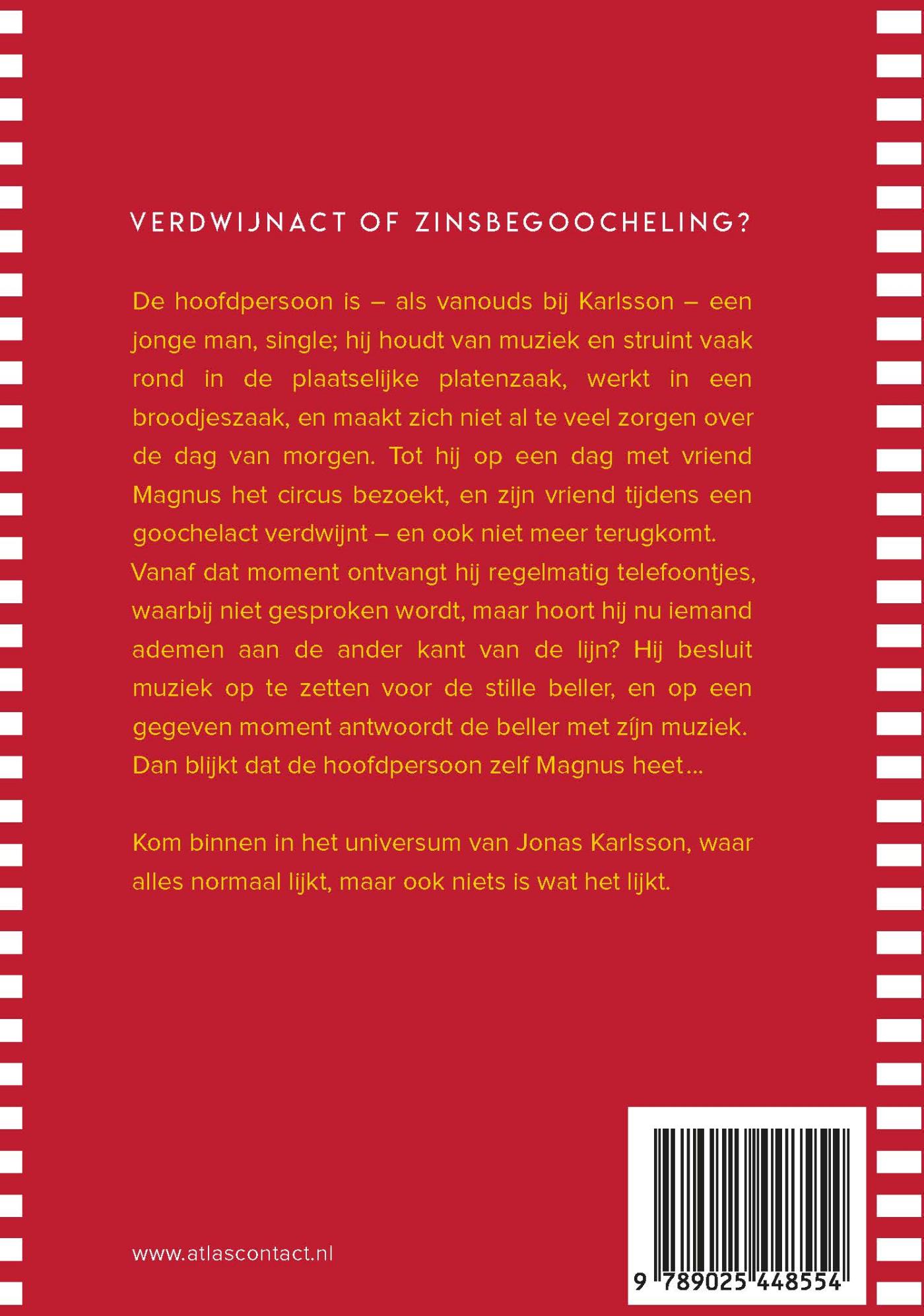 Achterkant van Het circus