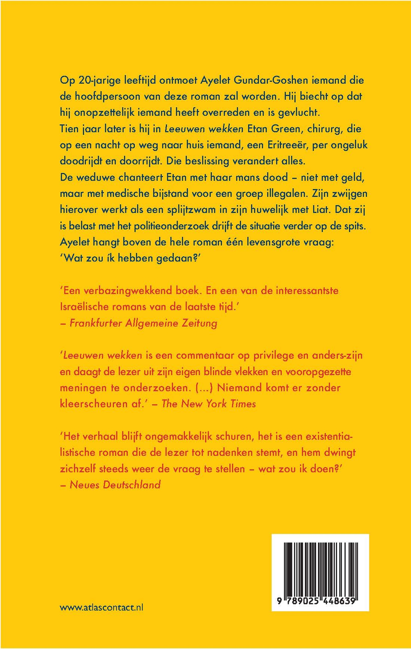 Achterkant van Leeuwen wekken