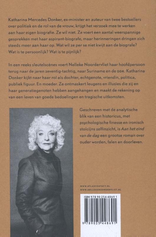 Achterkant van Aan het eind van de dag