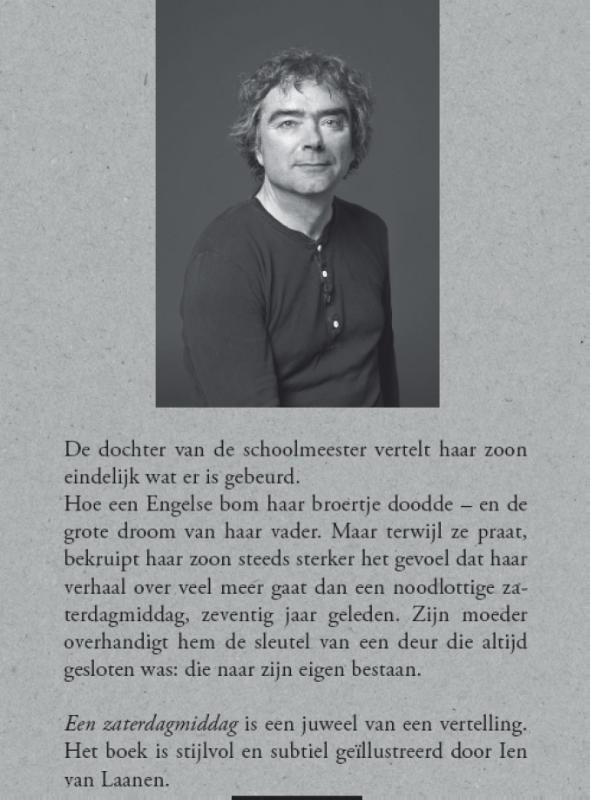 Achterkant van Een zaterdagmiddag