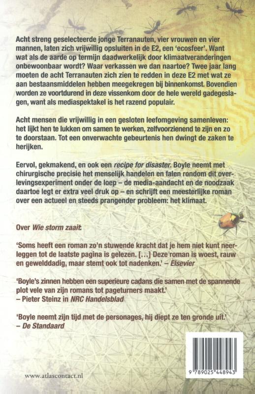 Achterkant van De Terranauten